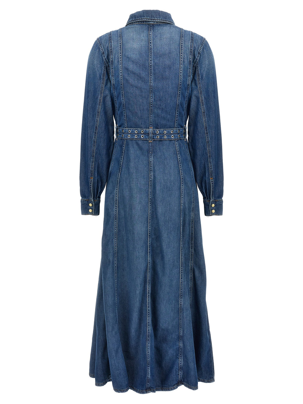 Ganni Maxi Denim Dress