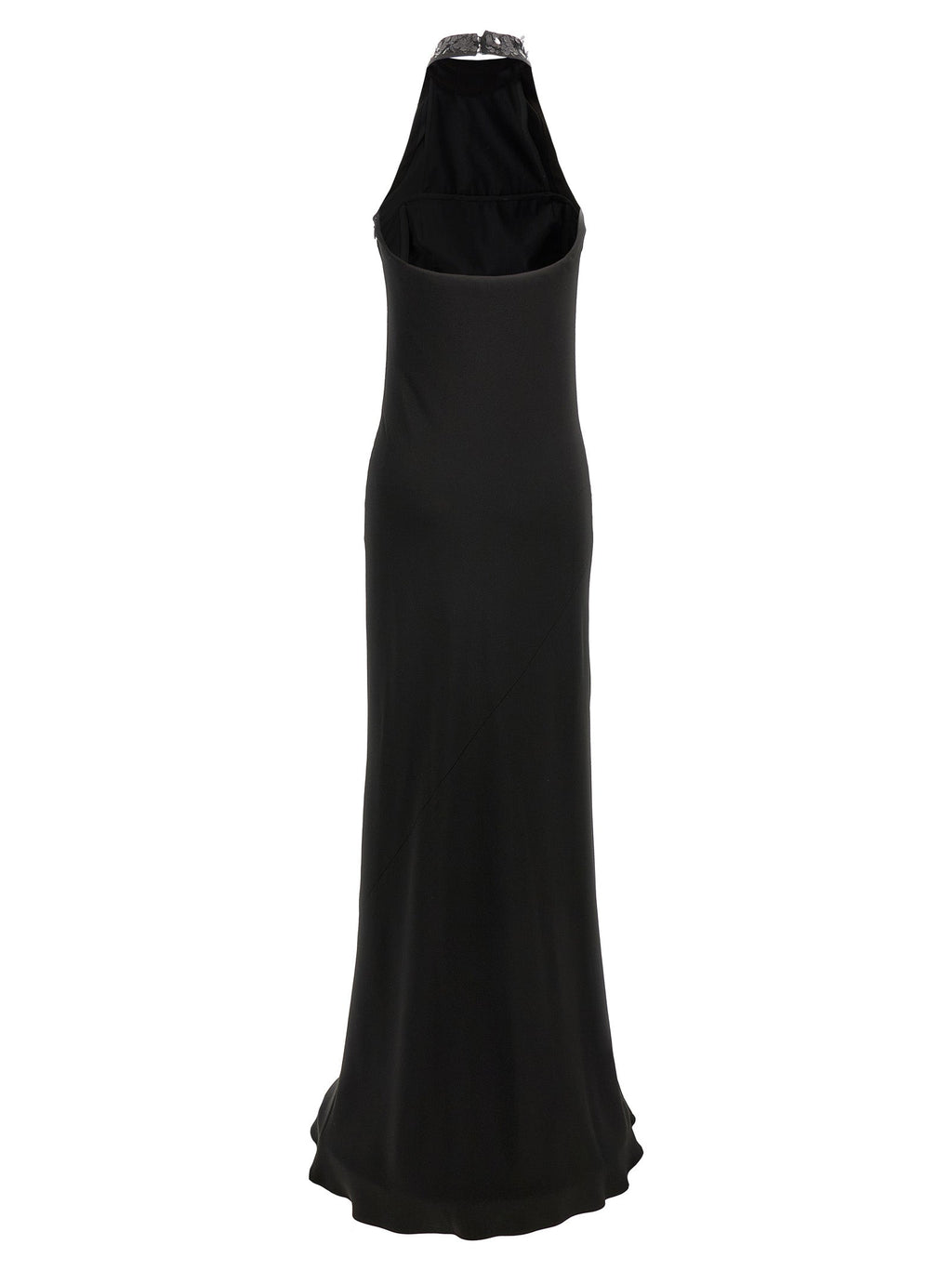 Brunello Cucinelli 'Glistening Waterfall Embroidery' Dress