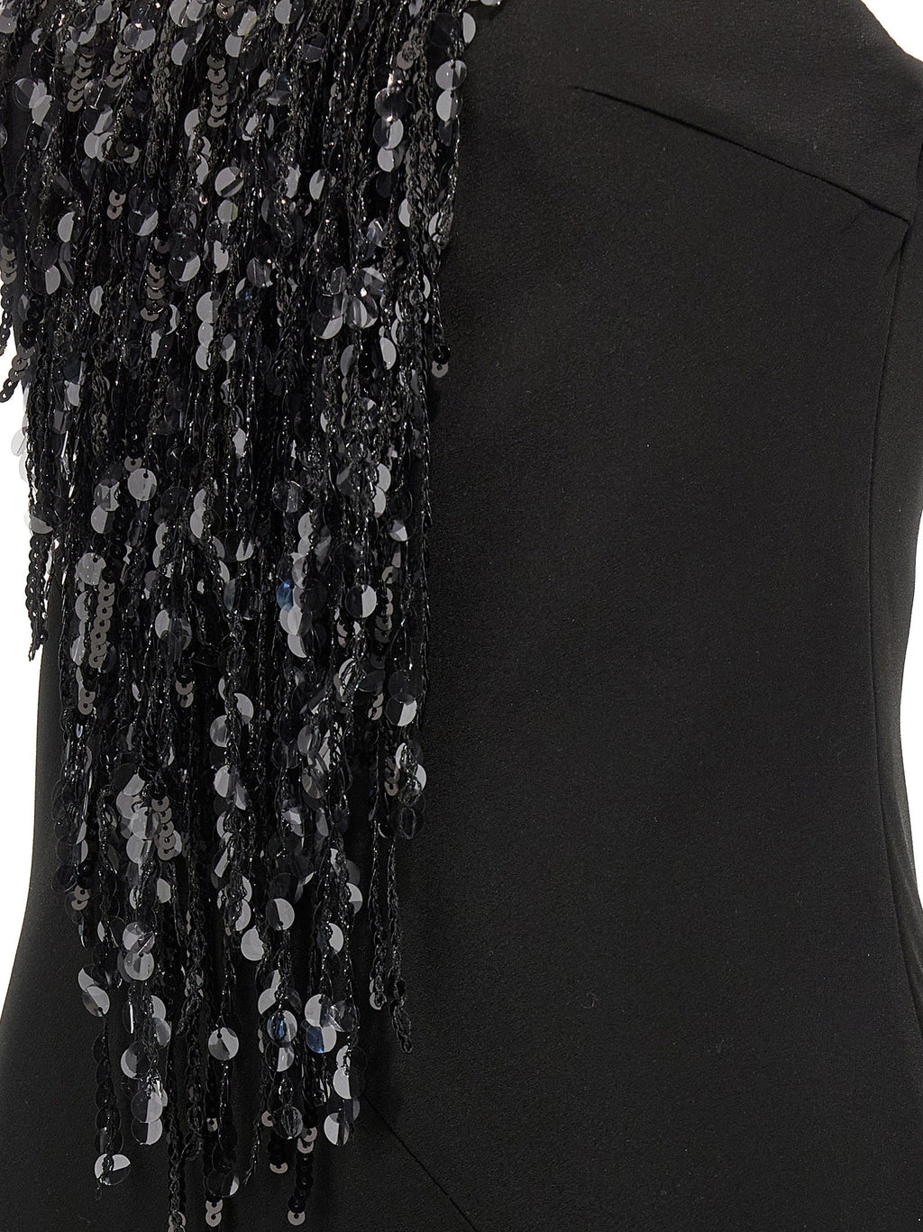 Brunello Cucinelli 'Glistening Waterfall Embroidery' Dress