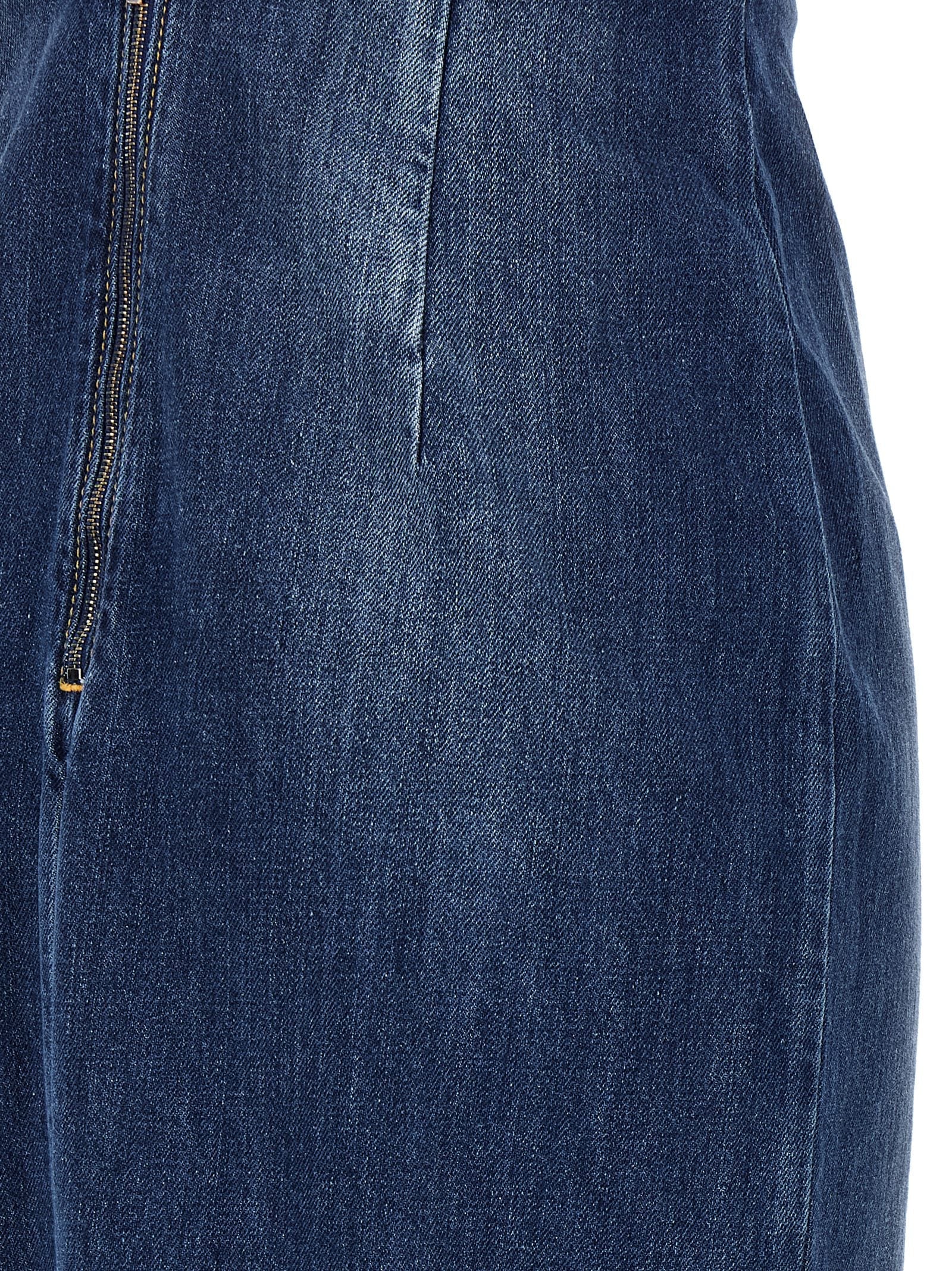 Nensi Dojaka Denim Dress