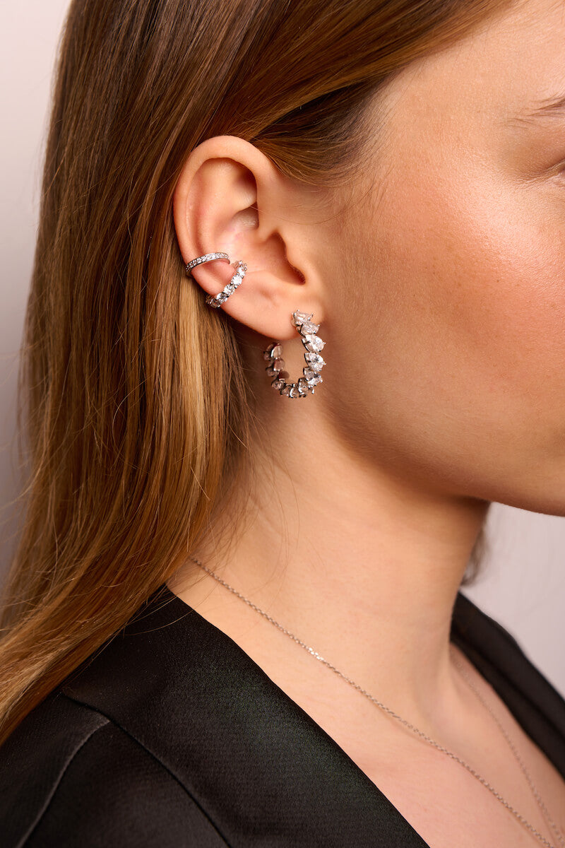 Stilla Hoop Earrings