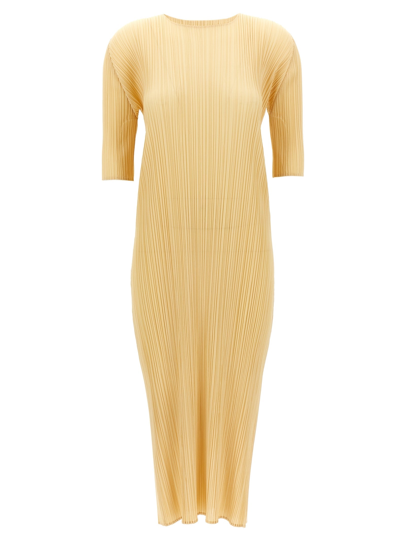 Pleats Please Issey Miyake 'Merry Bicolor' Dress