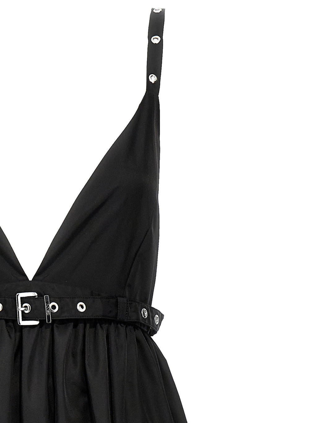 Ganni 'Duchesse Nylon Strap' Dress