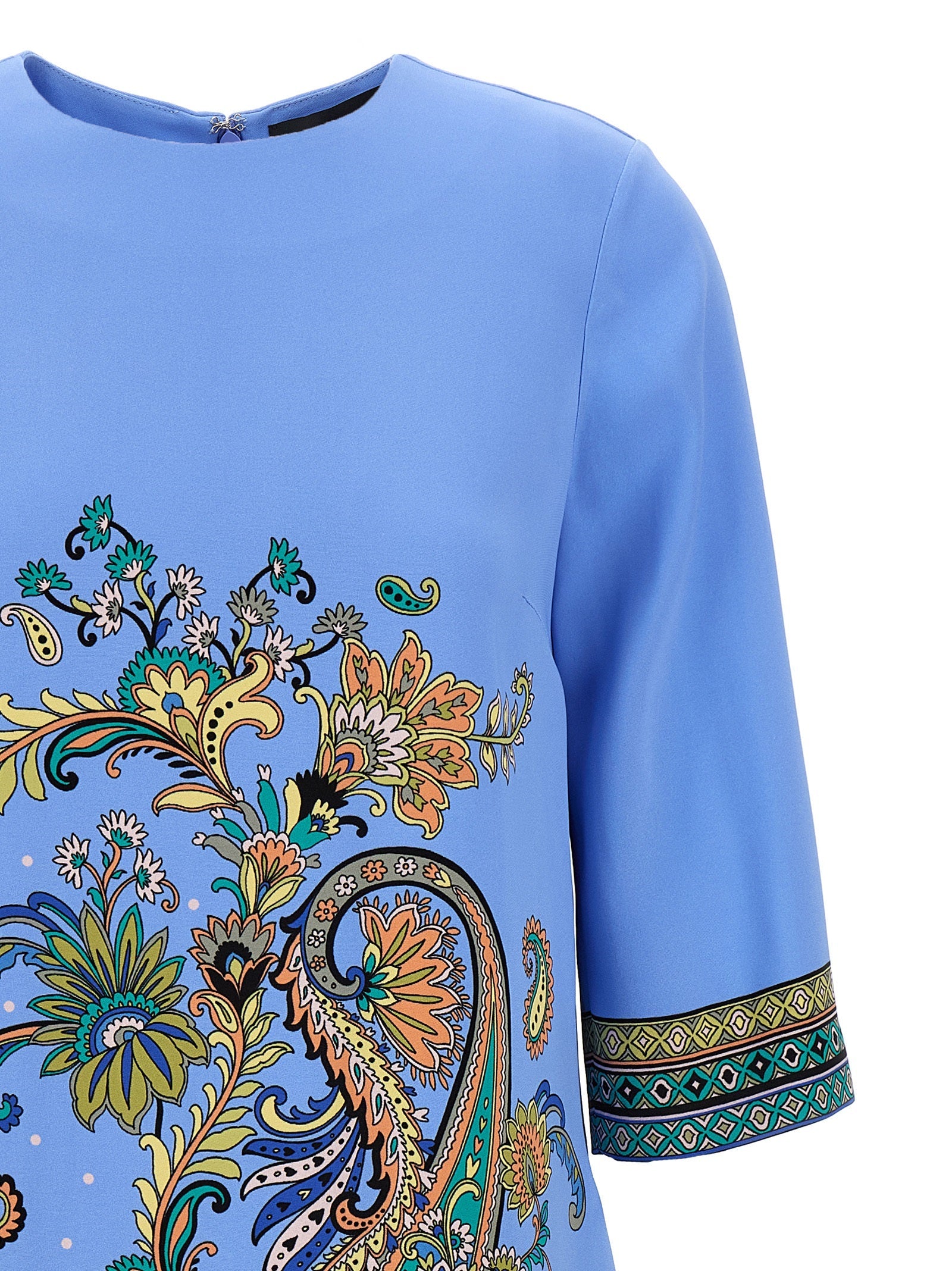 Etro Floral Paisley Print Dress