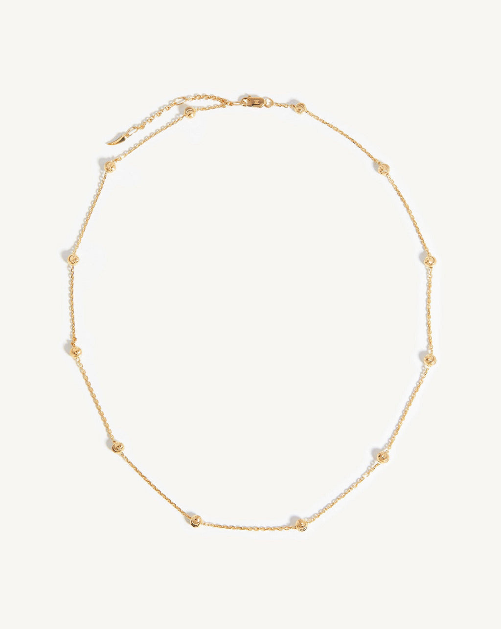 Fine Bobble Chain Necklace