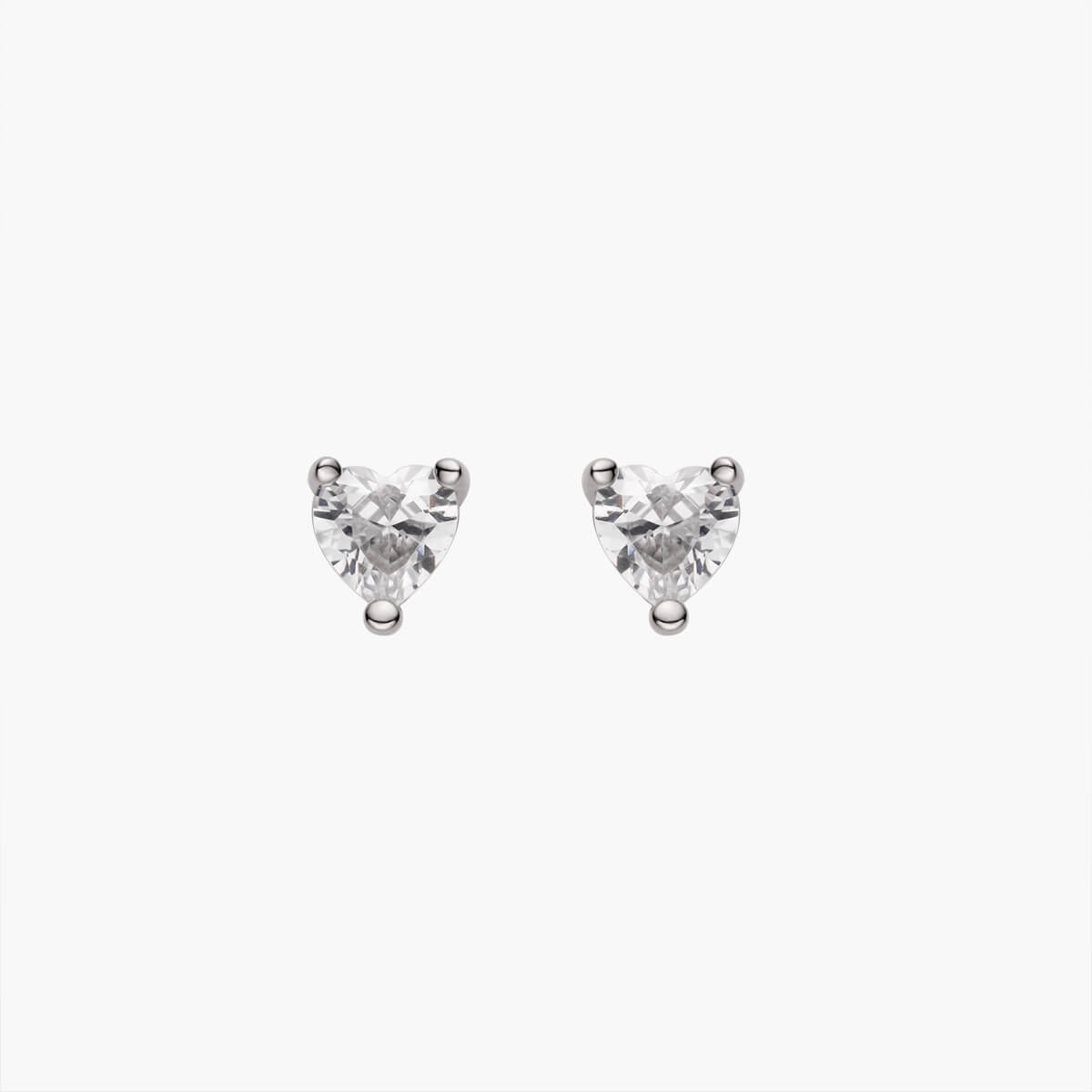 Dainty Heart Stud Earrings